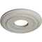 Ekena Millwork Classic Ceiling Medallion (Fits Canopies up to 7 1/4"), 12 3/8"OD x 4"ID x 1 1/8"P, Pot of Cream CM12CLPCF - alternate 2